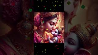 Ganpati bappa morya 🙏🙏 ganpati parvati trending song [upl. by Ettore906]