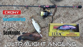 Lutac 5cm 5g Lure in Action  Fujairah UL Session  FishinVlog 66 [upl. by Oiziruam]