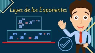 LEYES DE LOS EXPONENTES Ejercicios ✔️ laws of exponents [upl. by Rialcnis]