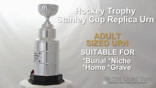 Hockey Trophy Stanley Cup Replica Urn [upl. by Sayers674]