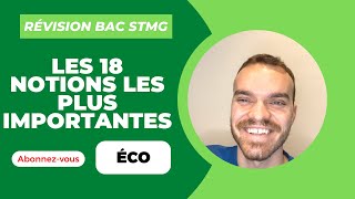 ÉCONOMIE  RÉUSSIR SON ÉPREUVE  BAC STMG [upl. by Eceinej]