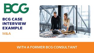 BCG First Round Case Interview Given by Former BCG Consultant [upl. by Liagiba]