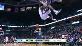 NBA Steal of the night 211211 Brandon Jennings stealdunk [upl. by Margaretha]