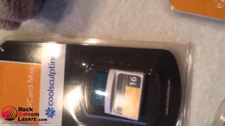 Coolsculpting Zeltiq CoolCards  80 62 and 63 applicators For Sale [upl. by Yraillih826]