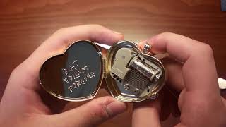 Undertale Collectors Edition HEART LOCKET Music Box Sounds PERFECT [upl. by Naynek]