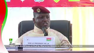 Retour sur lagenda du Chef de lEtat le Capitaine Ibrahim TRAORE du 09 au 16 mars 2024 [upl. by Atinahc]