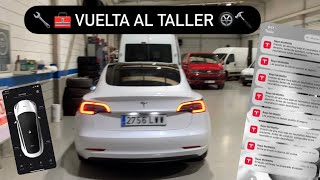 🔧 🧰 Mi TESLA vuelve al TALLER 🛞🔨 [upl. by Ahsilet676]