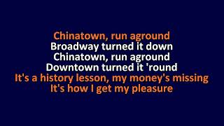 Romeo Void  Chinatown  Karaoke Instrumental Lyrics  ObsKure [upl. by Attiuqram]