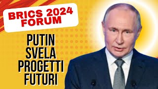 🇧🇷🇷🇺🇮🇳🇨🇳🇿🇦BRICS 2024 Le Visioni di Putin per il Mondo Economico [upl. by Franek]