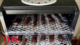 How to make Jerky in the Dehydrator  Beef Jerky Recipe [upl. by Foskett]