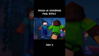 162  Dream vs Herobrine Pt3 minecraft shorts [upl. by Henley]