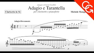 MANGANI Tarantella Corrado Giuffredi clarinet [upl. by Adlare]