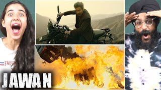 JAWAN PRE CLIMAX BIKE FIGHT SCENE REACTION  SHAH RUKH KHAN [upl. by Araed]