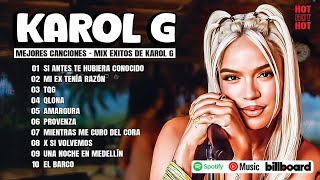 Karol G Grandes Éxitos Mix 2024  Lo Más Popular de Karol G  Canciones de Karol G [upl. by Luhey]