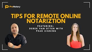 Unlock the Future of Notarization Expert Tips with Peak Signing [upl. by Aribold]