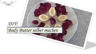 DIY Body Butter selber machen  Lush dupe [upl. by Herbst]