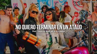 Demi Lovato  SUBSTANCE Español  Lyrics Video Oficial HD [upl. by Lozar]