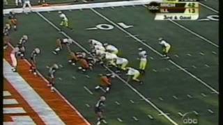 2002 Michigan 45 Illinois 28 [upl. by Korella]