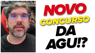 🔴😱 NOVO CONCURSO DA AGU 🔴 [upl. by Dlaner]