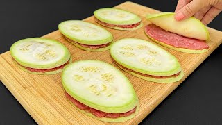 Ein Rezept das dich verrückt machen wird Das leckerste ZucchiniAbendessen Essen und abnehmen [upl. by Anyel155]