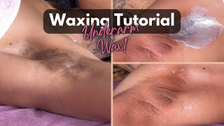 Underarm Wax with Nova Wax [upl. by Persis71]