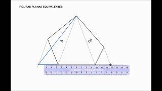 1DIBUJO TÉCNICO FIGURAS EQUIVALENTES [upl. by Anavlis]