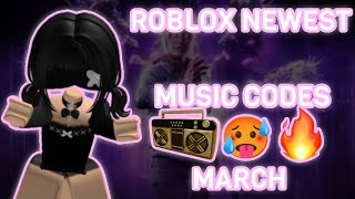 Roblox Music CodesIDs March 2024 WORKING ROBLOX ID [upl. by Ecnarwal]