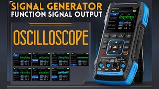 3 in 1 Handheld Digital Oscilloscope Multimeter Signal Generator [upl. by Berkow]