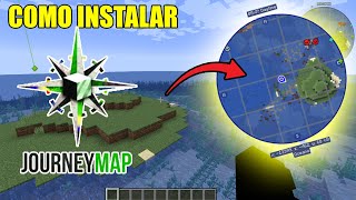 Como baixar e instalar journeymap 1204 no minecraft [upl. by Sweatt]