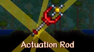 Terraria ไทย  Actuation Rod  เปลี่ยนชีวิตการวางแอคชูเอเตอร์ ไม่ให้ยุ่งยากและหัวร้อนอีกต่อไป [upl. by Eyaf]