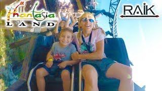 VLOG  PETITES FRAYEURS POUR SWAN À PHANTASIALAND avec le FamilyBoomerang le plus rapide du monde [upl. by Gnud]