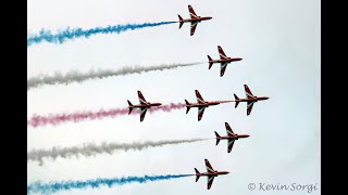 Aero Gatineau 2024  Red Arrows performance [upl. by Eilasor]