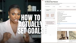 HOW TO SET YOUR 2024 GOALS AND SMASH THEM IN 12 WEEKS TO REINVENT YOURSELF [upl. by Marfe325]