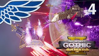 BATTLEFLEET GOTHIC ARMADA 2  Cadia Clash Part 4  Imperial Campaign BFGA2 Lets Play Gameplay [upl. by Sefton]