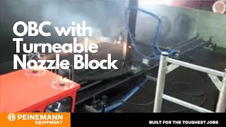 Outside Bundle Cleaner OBCC with Turneable Nozzle Block  Peinemann Equipment [upl. by Duma]