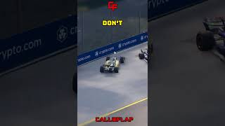 Daniel Ricciardo crashes out in Monza f1manager gaming racing formula1 lotus f1 [upl. by Ibor364]