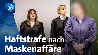 Urteil im bayrischen Maskenprozess Haftstrafe für Tandler [upl. by Kast]