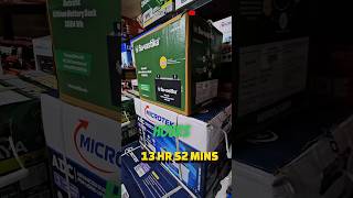 Lithium Inverter Battery vs Lead Acid  CHARGING TIME TEST  Suvastika Li100 With 1200wh shorts [upl. by Simonne852]