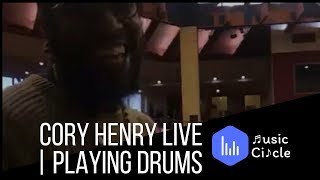 Cory Henry Live  Playing Drums [upl. by Llenil207]