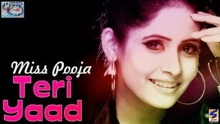 Miss Pooja  Teri Yaad  Jatinder Gill  Fresh New Song 2016 Latest Punjabi SMI 2016 [upl. by Shamma]