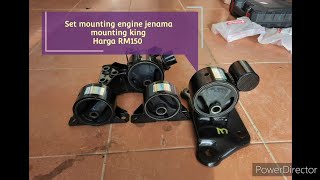 Review mounting engine jenama mounting king [upl. by Solotsopa]