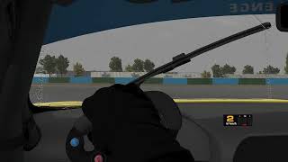 iRacing Onboard Lap Mercedes AMG GT4 at MagnyCours Wet 24S4 Falken Tyre Challenge [upl. by Nisbet]