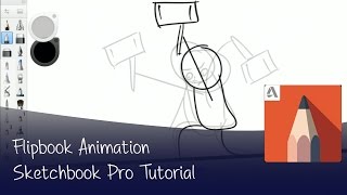 Creating Flipbook Animation in Sketchbook [upl. by Sinai]