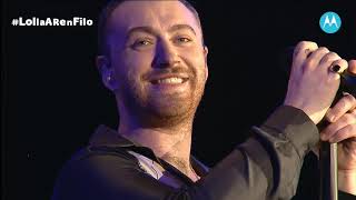 Sam SmithLay me Downlive at Lollapalooza Argentina 2019 [upl. by Rolf]