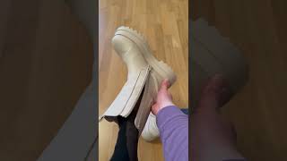 Ulanka Rubber Boots on feet and take off after shopping tour [upl. by Amber570]