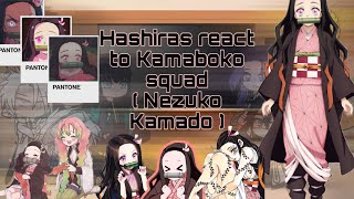 Hashiras react to Kamaboko squad 💐  Nezuko Kamado   Part 56   Read desc [upl. by Enyallij]