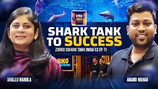 From Shark Tank to Success Zorkos Journey  Shallu Nisha Podcast [upl. by Aij]