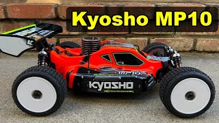 Kyosho Inferno MP10 18 Nitro Buggy  Comparison with MP9 TKI4  Best Nitro Buggy [upl. by Myles]