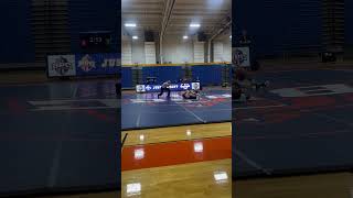 NAIA CollegeWrestling Dual 202324 Season Justin Grant BPC vs Montreat 174lbs wrestling wrestle [upl. by Davon236]