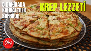 OKTAY USTAnın KAHVALTI Sofrasındaki ÖZEL TARİFİ 🥣 🧀 KREP OMLET KAHVALTILIK TARİF Süper LEZZETLİ [upl. by Ydnem]